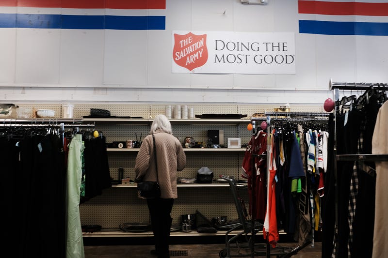 HORNELL, NY - APRIL 12: A woman shops in a thrift store on April 12, 2019 in Hornell, New York. Due to an aging population, falling birthrates and slowing immigration, America is growing more slowly than at any time since the Great Depression. 2018 saw the slowest rate of growth in America in more than 80 years. While major cities and economic centers, especially in the Sun Belt, continue to see rapid growth, many states and regions are losing people at alarming rates. According to recent data released by the U.S. Census, New York was one of nine states that saw a population decline between July 1, 2017 and July 1, 2018, losing 48,510 residents. (Photo by Spencer Platt/Getty Images)