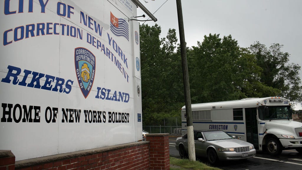 Man, 24, dies on Rikers Island after being held in custody for month