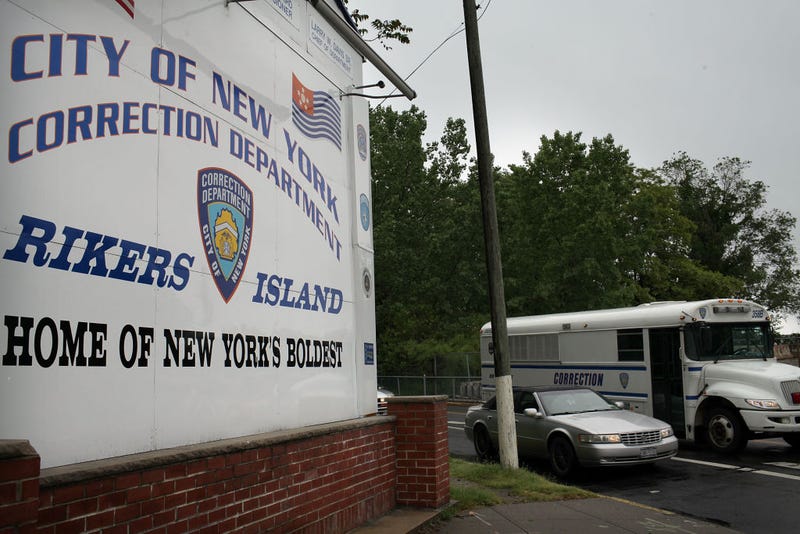 Rikers Island Sign