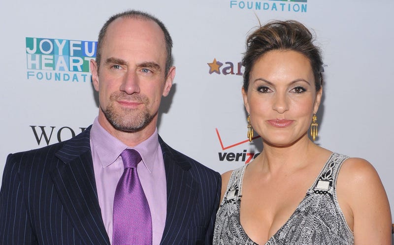Actors Christopher Meloni and Mariska Hargitay attend the 2011 Joyful Heart Foundation Gala at The Museum of Modern Art 