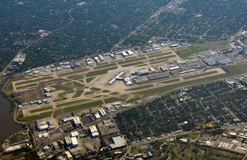 Aerial view of Dallas Love Field
