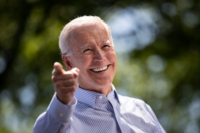 Former U.S. Vice President and Democratic presidential candidate Joe Biden speaks during a campaign kickoff rally, May 18, 2019 in Philadelphia, Pennsylvania.