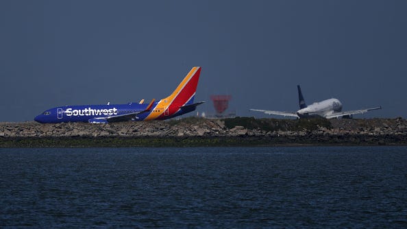 Southwest Airlines experiences numerous cancelations across the country
