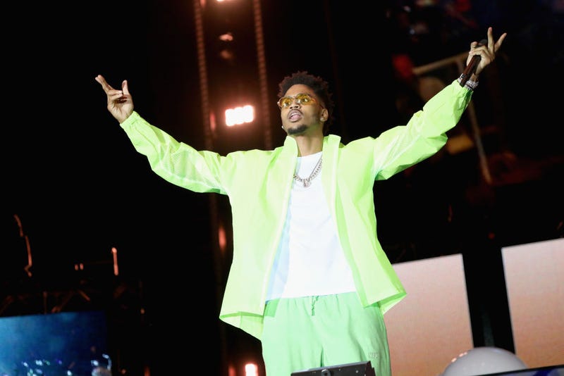  Trey Songz performs onstage at SOMETHING IN THE WATER - Day 3 on April 28, 2019 in Virginia Beach City.