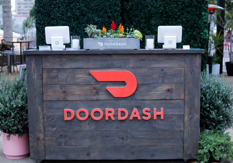 A view of general atmosphere at the Doordash booth at 'Night Market' presented by The Los Angeles Times on May 08, 2019 in Los Angeles, California