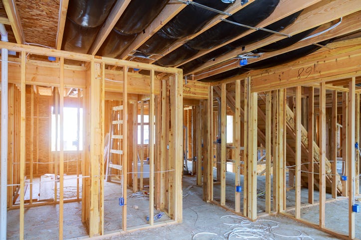 New home construction