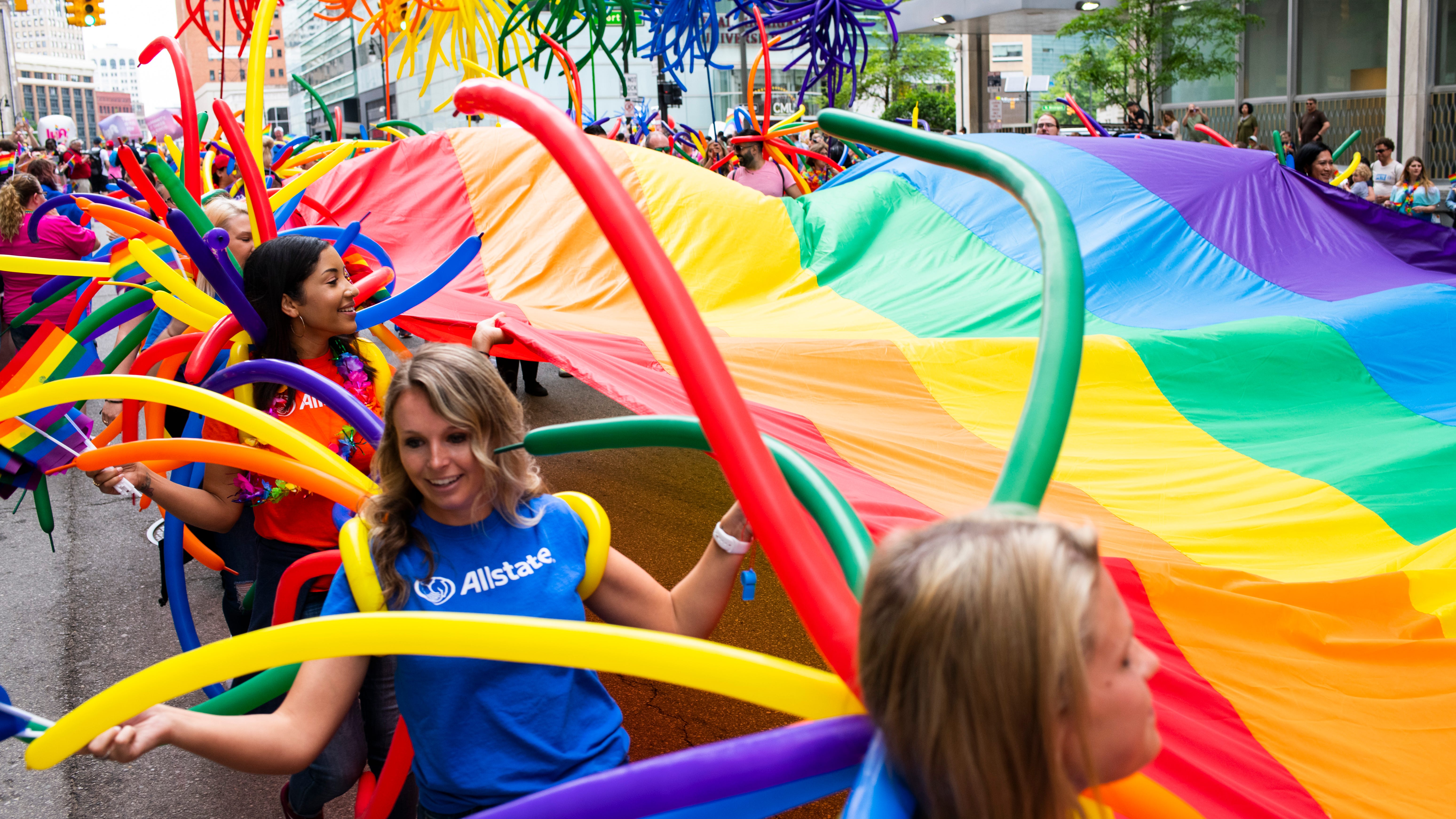 50th anniversary Motor City Pride festival, parade full of celebration, advocacy and connection
