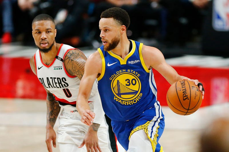 Damian Lillard and Steph Curry