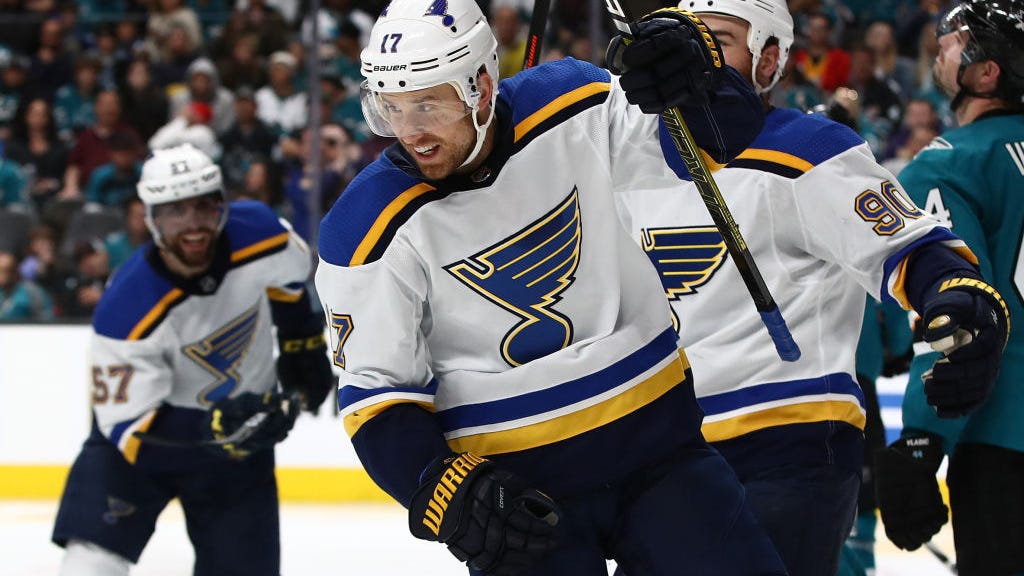 'Stunned and heartbroken': Blues forward Jaden Schwartz's father has died