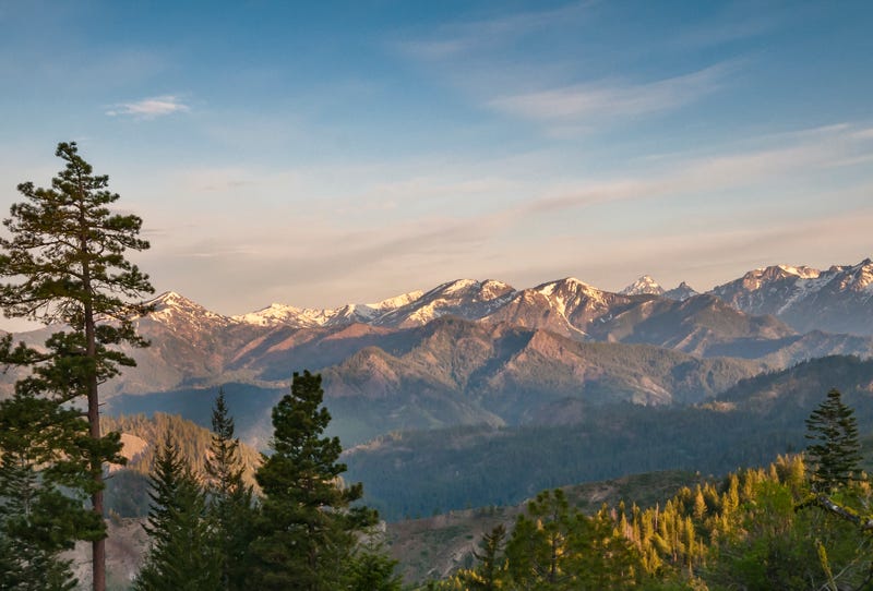 The Stuart Range in Washington state
