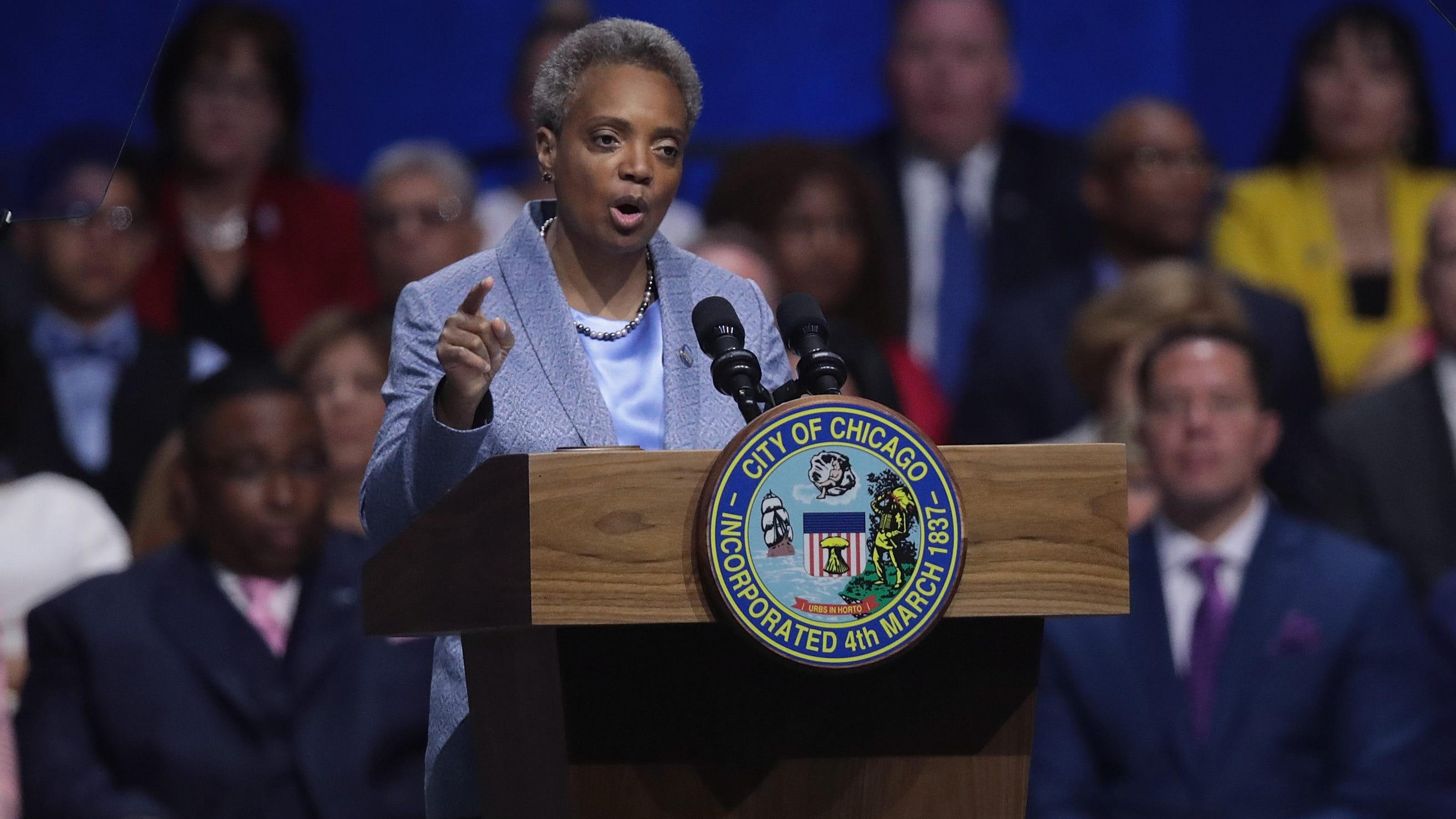Lori Lightfoot calls Bears' Arlington Park bid a 'negotiating tactic,' says focus should be on 'beating the Packers finally'