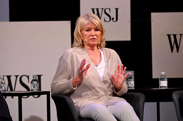 Martha Stewart.