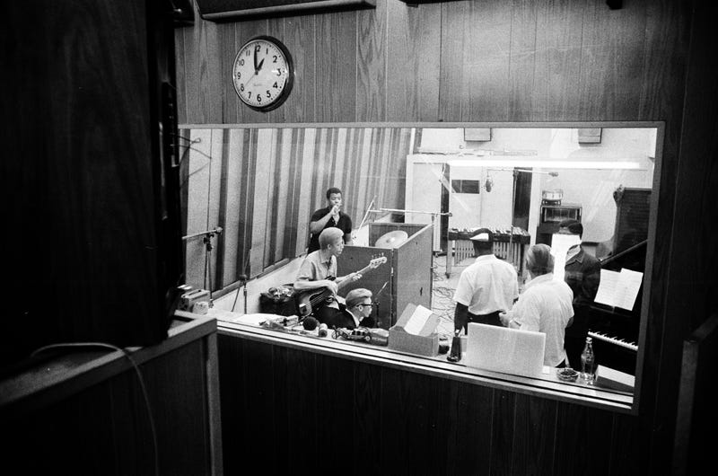 Vintage view of Chess recording studios