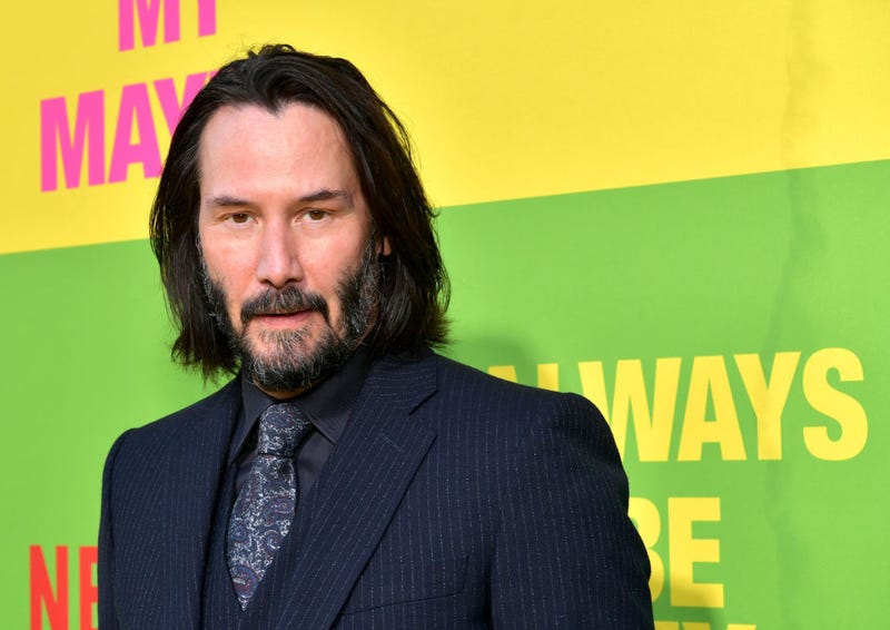 Keanu Reeves attends the world premiere of Netflix's 'Always Be My Maybe' at Regency Village Theatre on May 22, 2019 in Westwood, California.