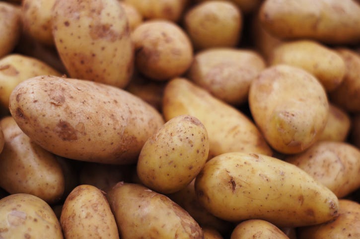 Potatoes. 