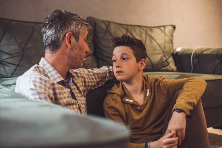 Father and son