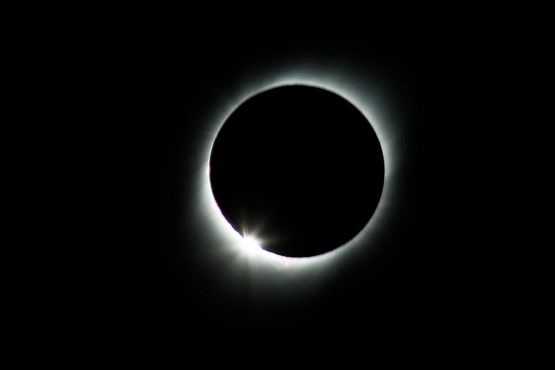 Total solar eclipse on July 2, 2019, in Paiguano, Chile.