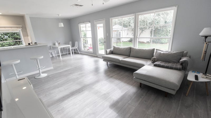 View inside an Airbnb property