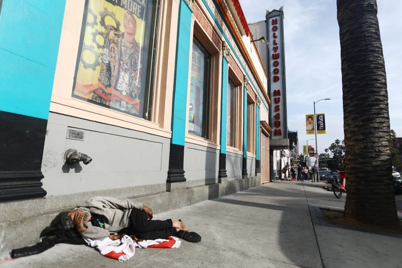 Hollywood homeless