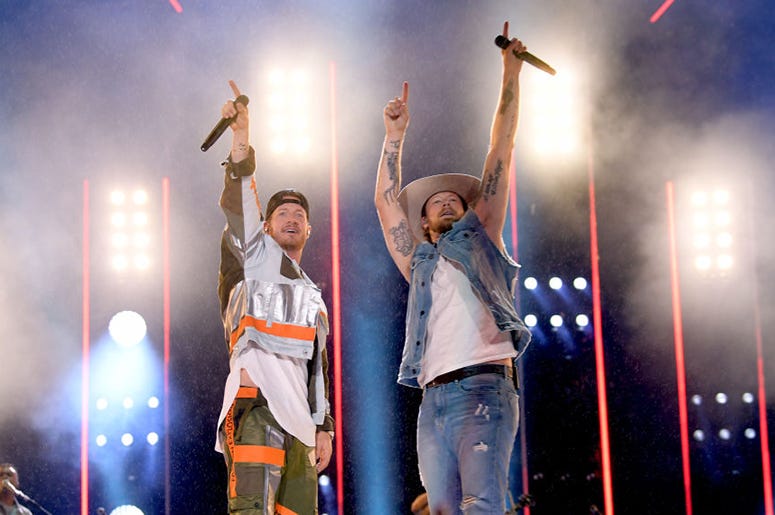 Tyler Hubbard and Brian Kelley of Florida Georgia Line