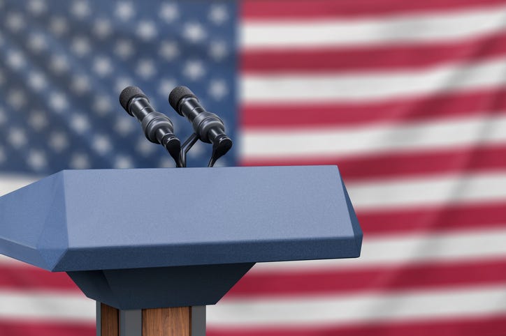 debate stage