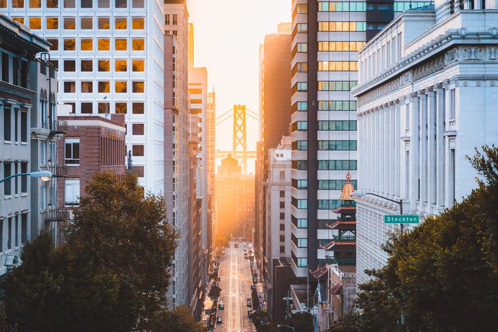San Francisco downtown