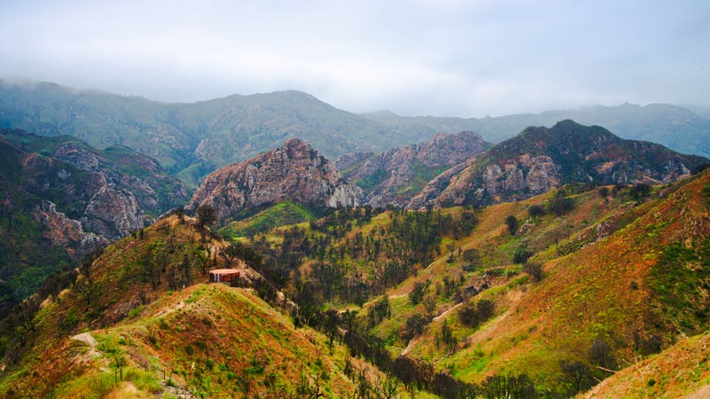 Landscapes from just a 45 minute drive from downtown Los angeles. Beautiful scenery and windy roads