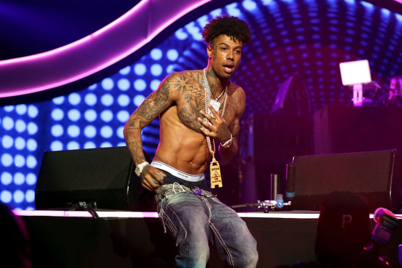 LA rapper Blueface arrested in Las Vegas on suspicion for attempted murder