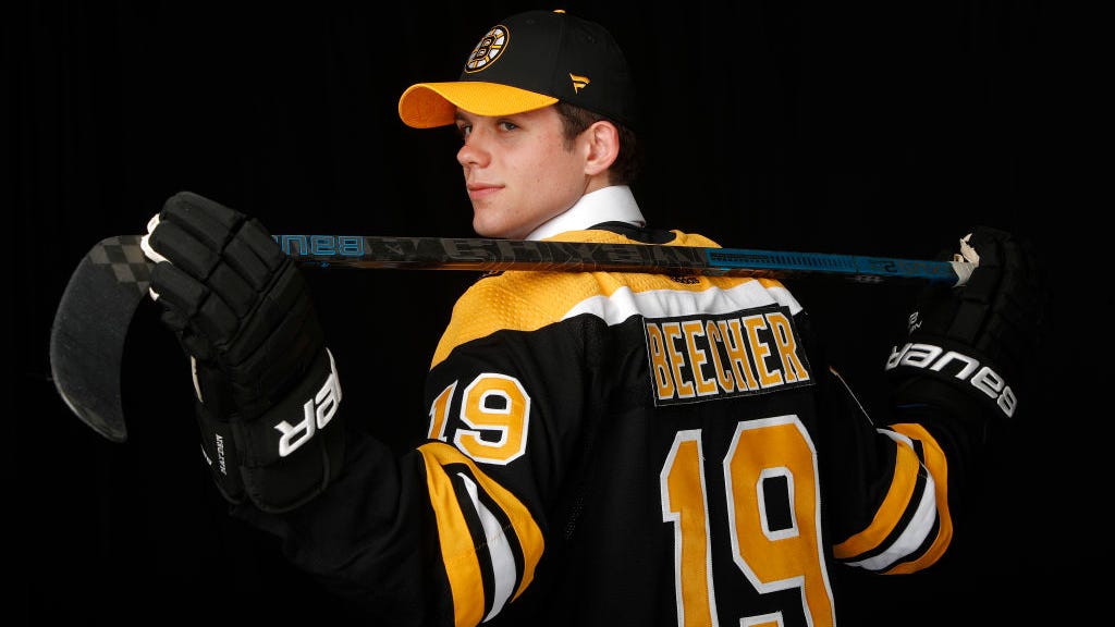 Why this is a ‘show-me year’ for Bruins 2019 first-round pick John Beecher