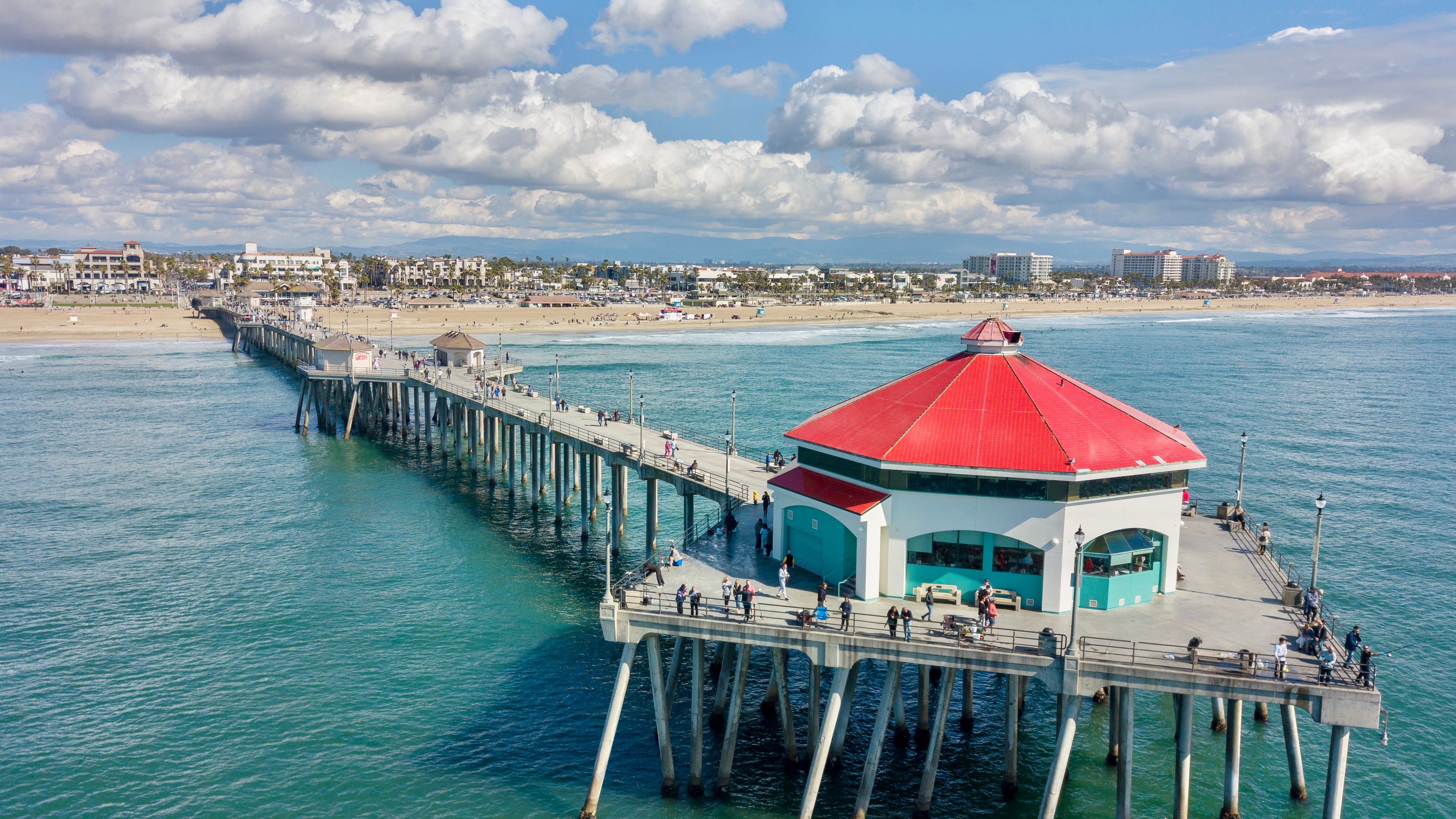 Huntington Beach 'sheen' under investigation by Coast Guard