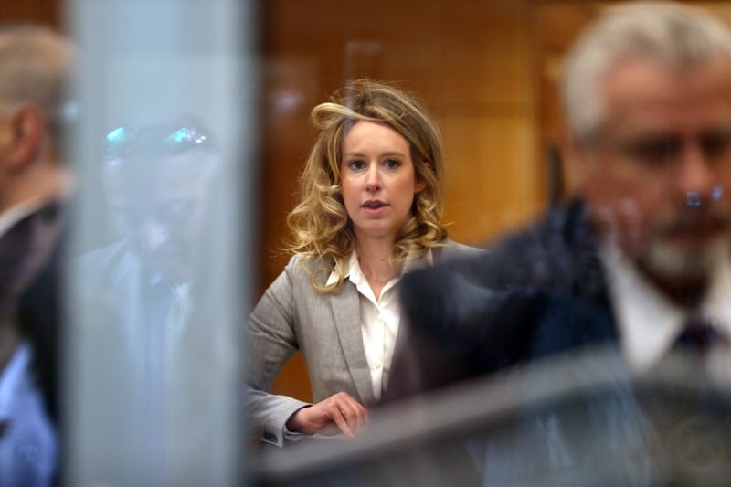 Former Theranos founder and CEO Elizabeth Holmes arrives at the Robert F. Peckham U.S. Federal Court on June 28, 2019 in San Jose, California.