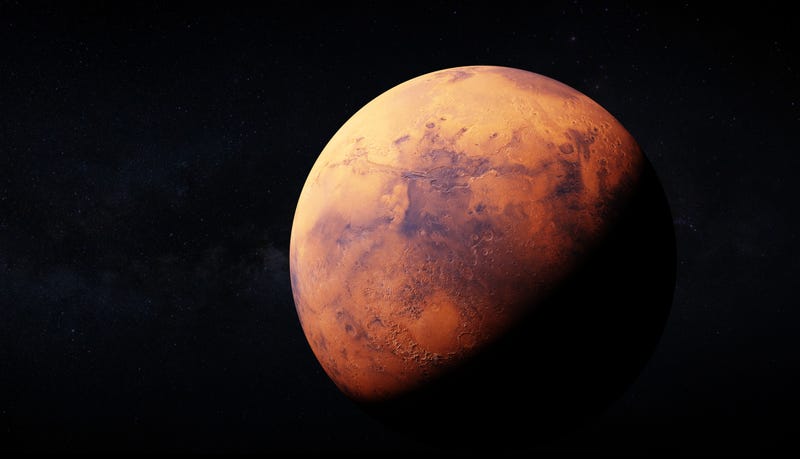 Mars rendering.