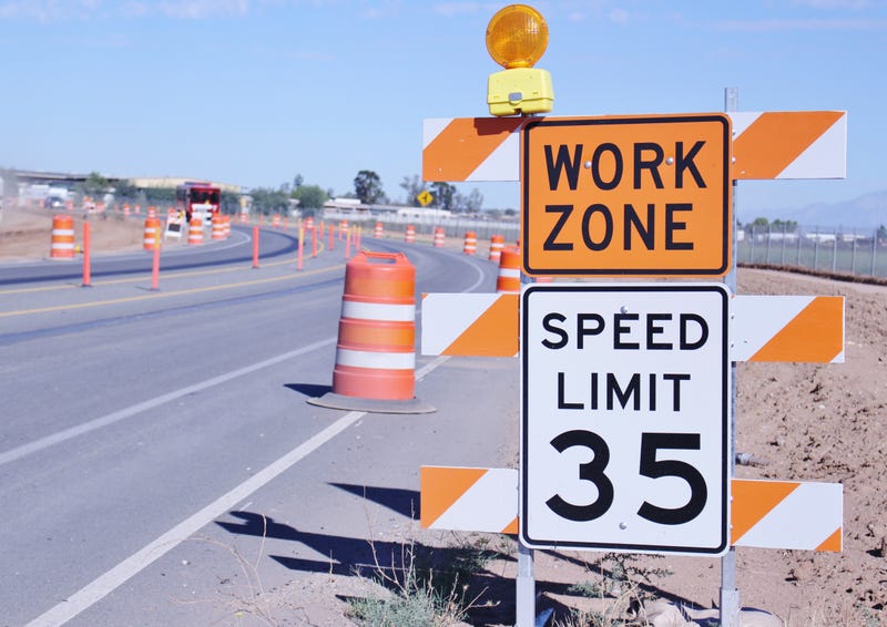 Work zone speed limit