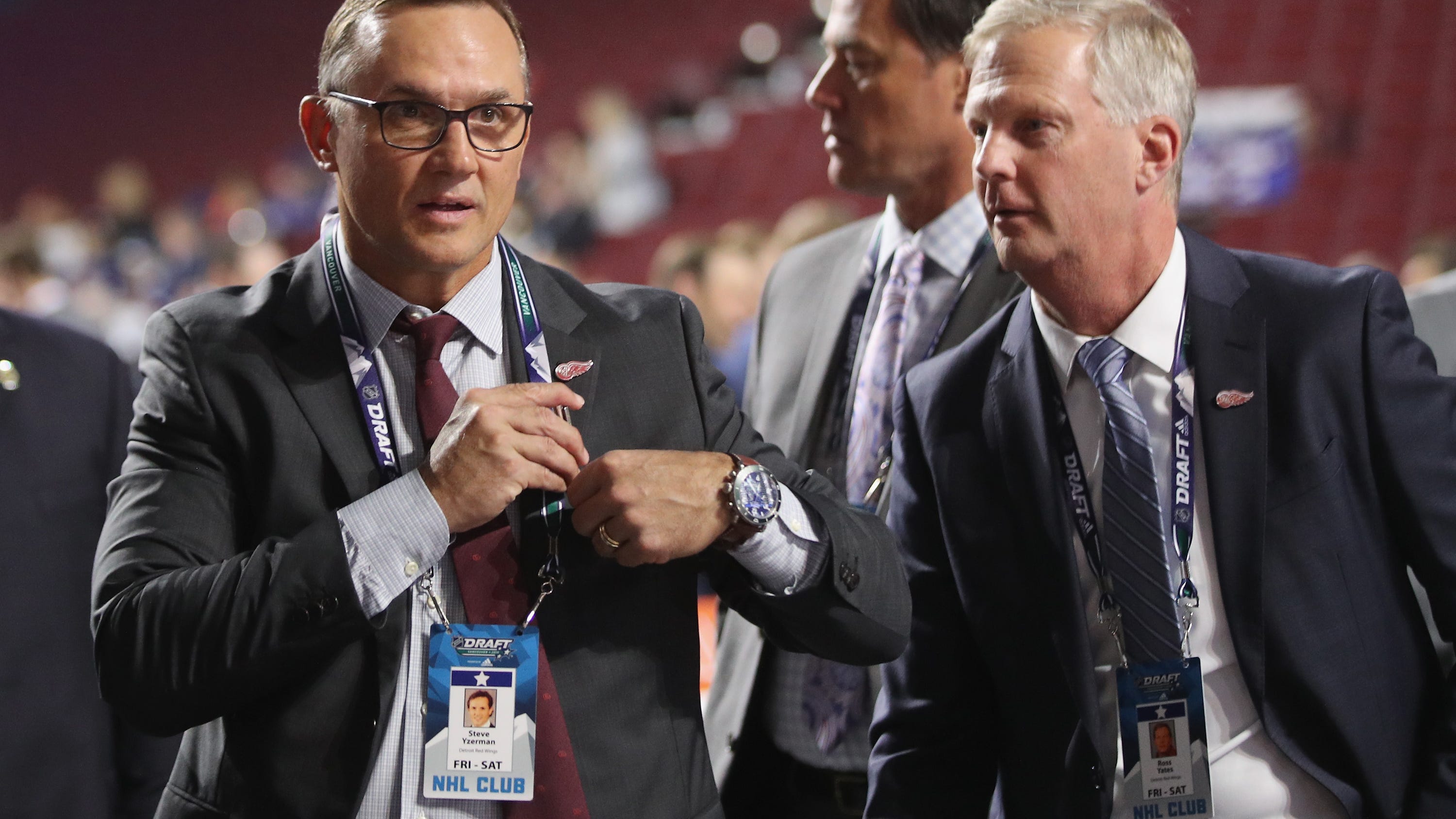Despite 'painfully surprising' turn, Yzerman sticking to plan for Red Wings