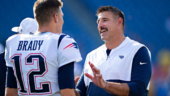 Vrabel before playoff game: 'We're gonna knock Tom Brady's d— off'