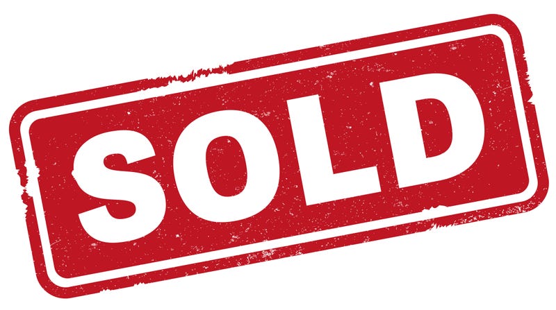 Sold sign