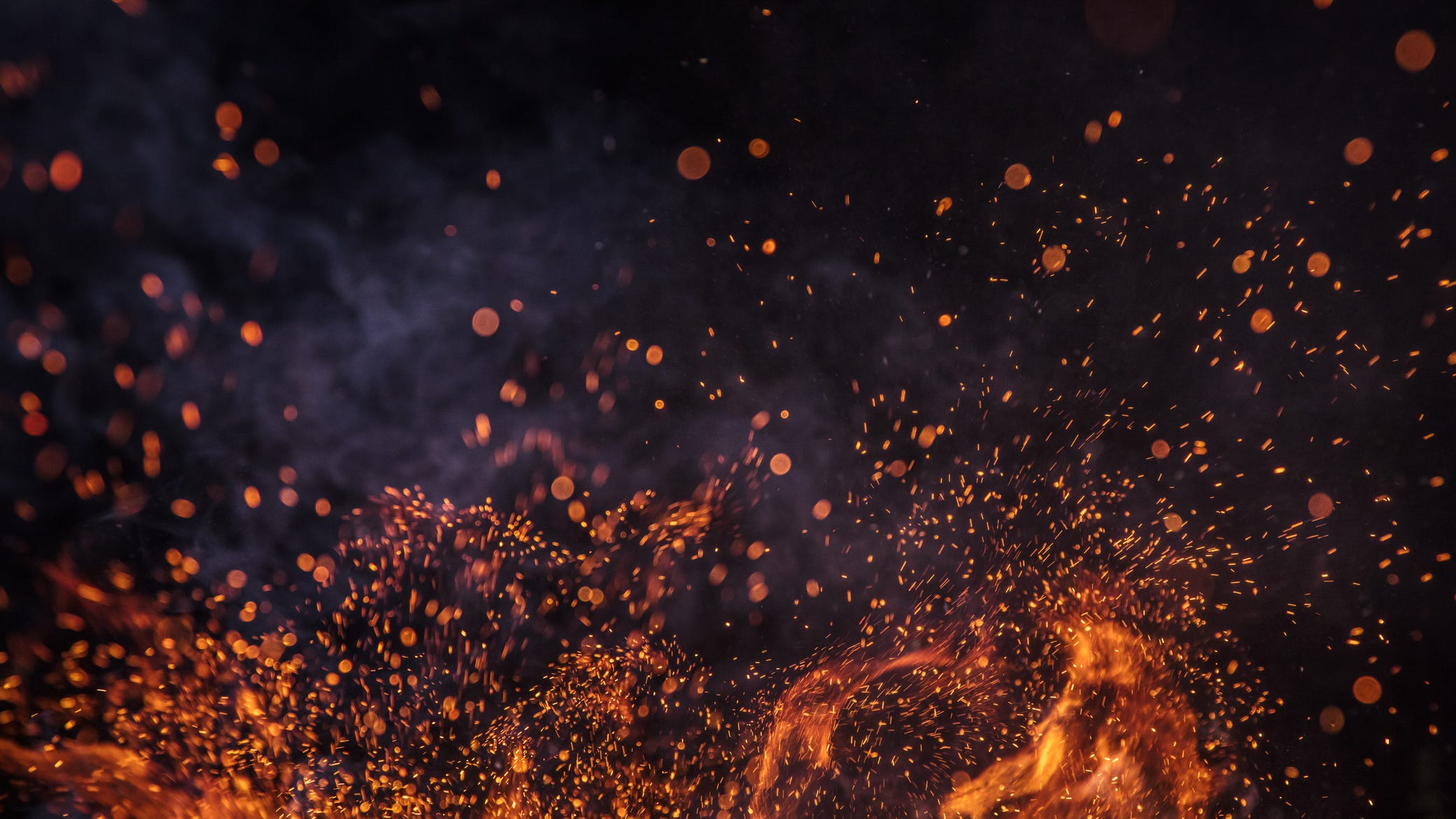 Fire erupts at Indiana tow yard