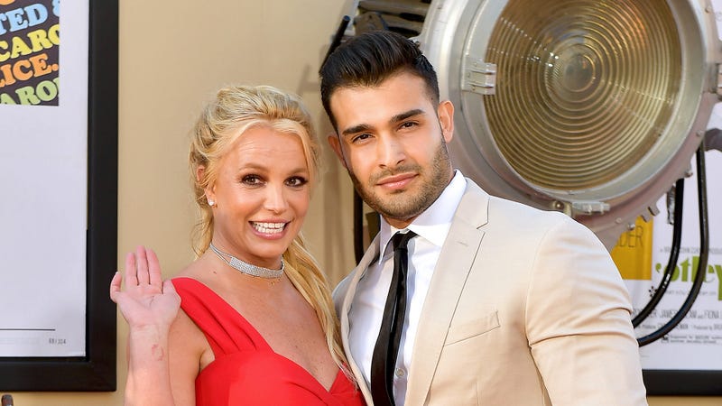 Britney Spears and Sam Asghari