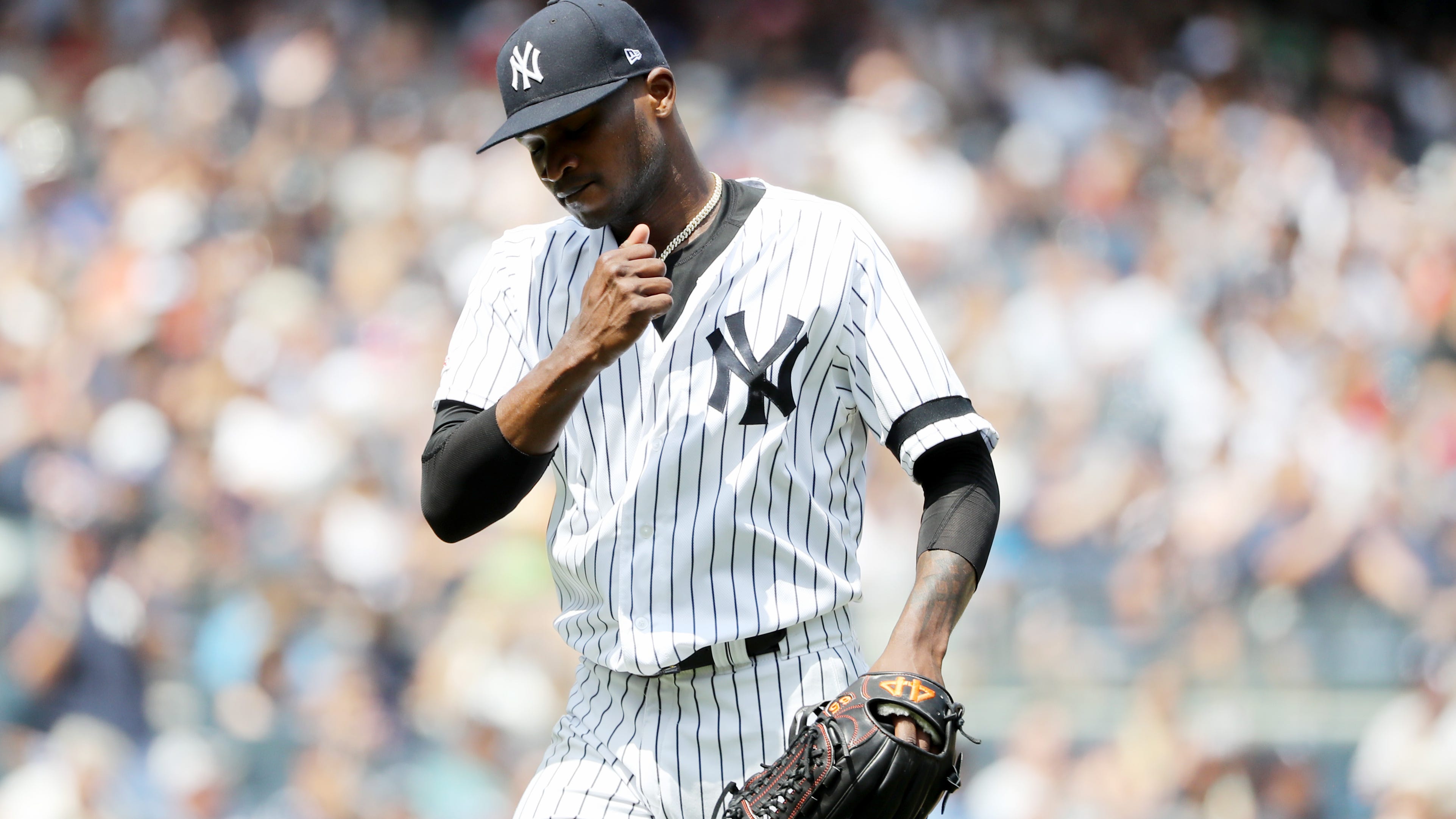 Domingo German apologizes in first comments since domestic violence suspension