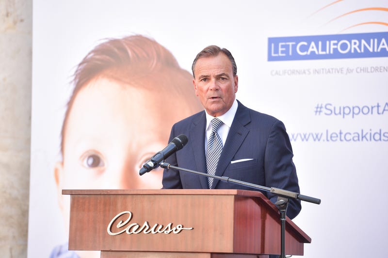 Rick Caruso attends the Let California Kids Hear Campaign at The Grove on August 12, 2019 in Los Angeles, California