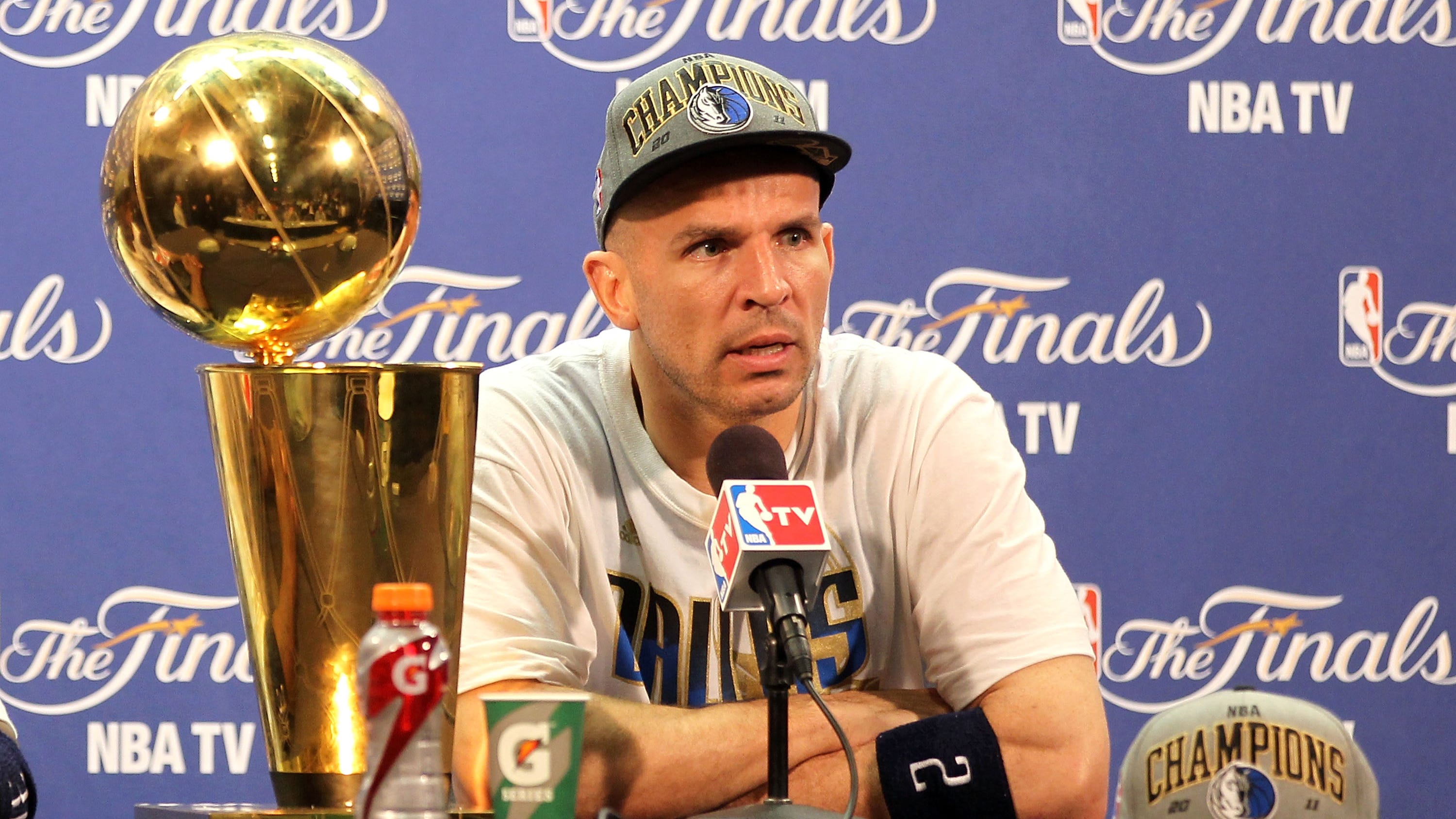 Report: Mavs to hire Jason Kidd as coach, Nico Harrison as head of basketball operations