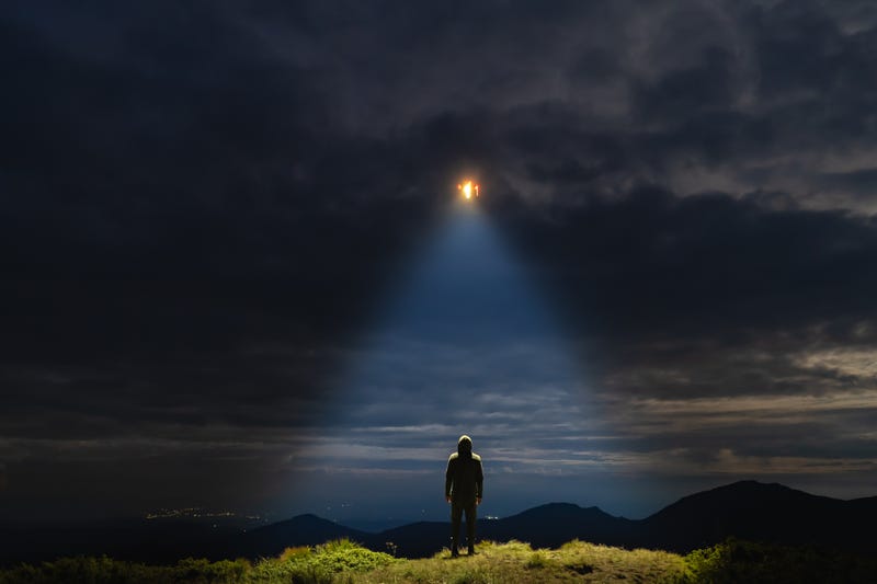 lights from UFO