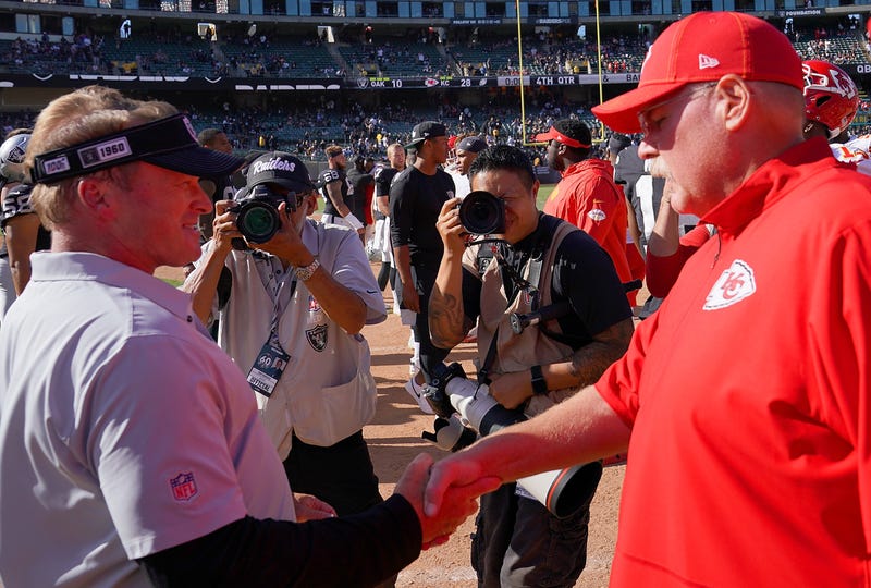 Jon Gruden and Andy Reid have both done tremendous coaching jobs in 2019. 