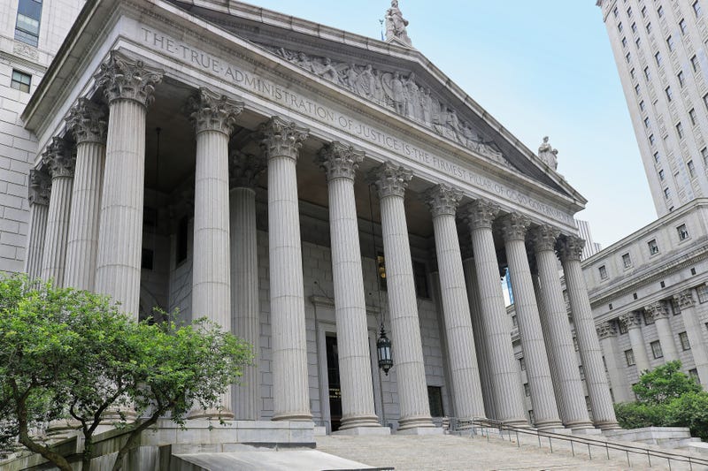New York County Supreme Court building on on Foley Square in Manhattan