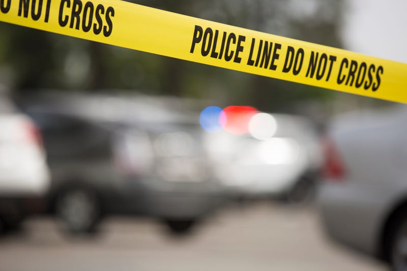 Police tape. 