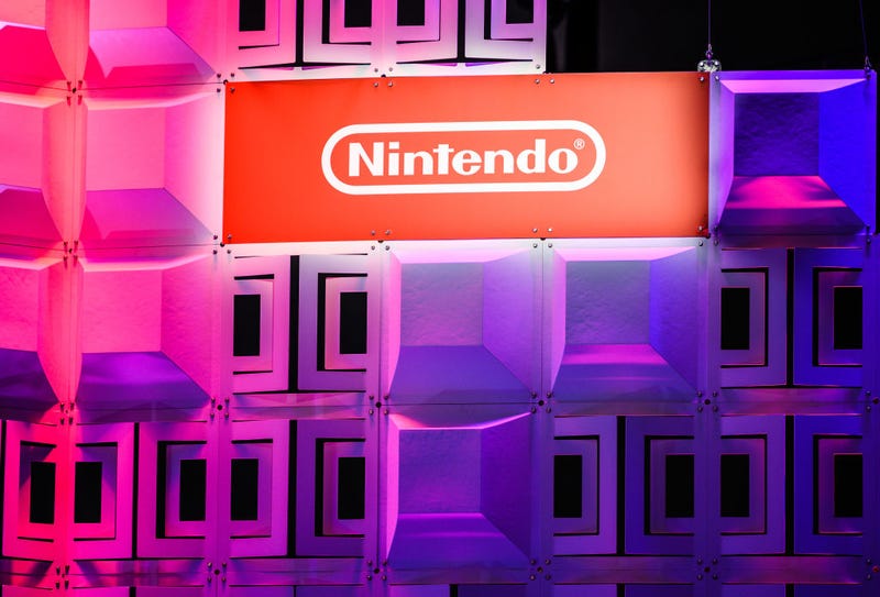 Logo of Nintendo is seen during the press day at the 2019 Gamescom gaming trade fair on August 20, 2019 in Cologne, Germany. Gamescom 2019, the biggest video gaming trade fair in the world, will be open to the public from August 21-24. (Photo by Lukas Schulze/Getty Images)