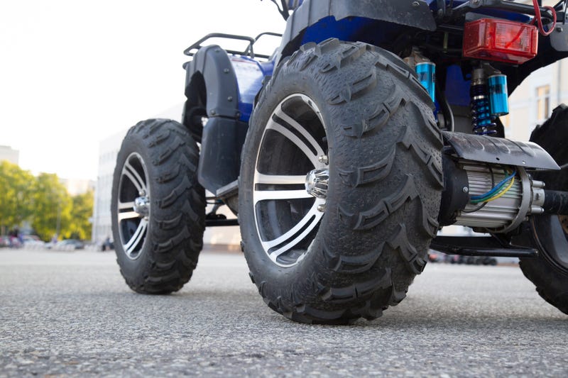 ATV on a street