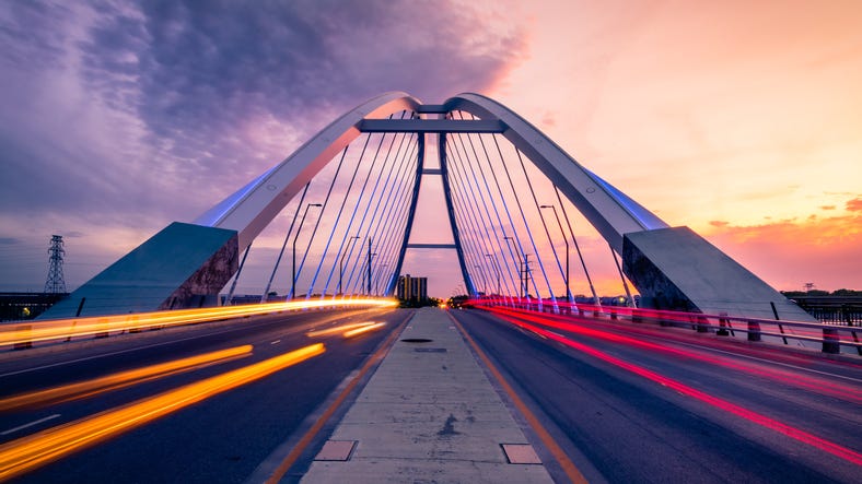 Lowry Bridge in Minneapolis, Minnesota