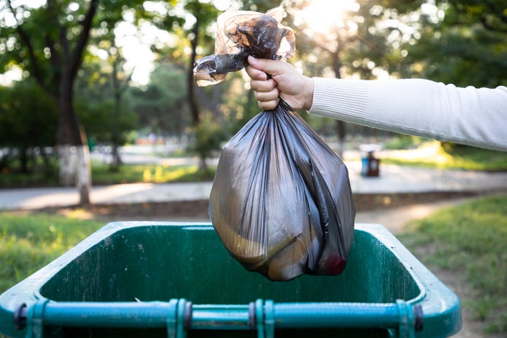 garbage is out