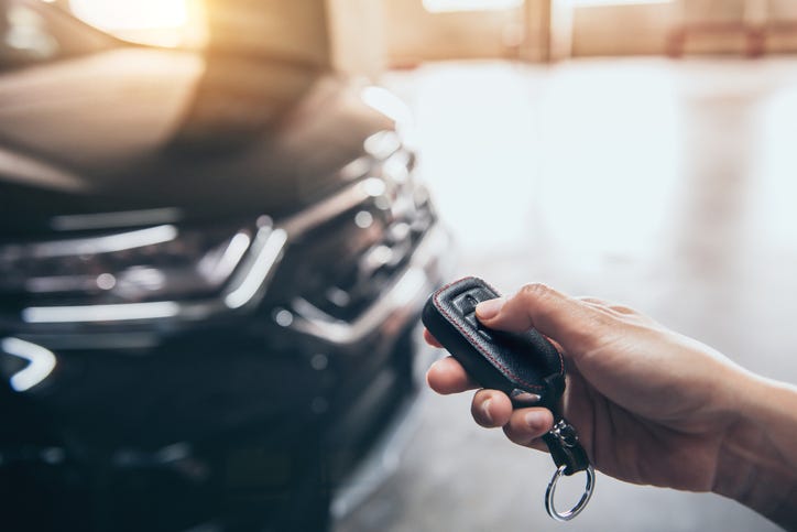 locking your car